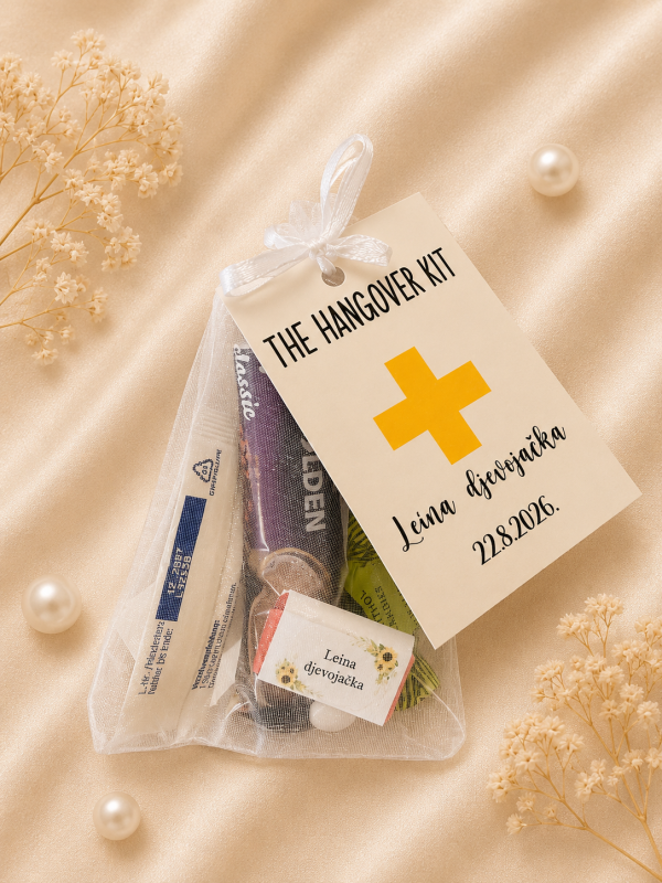 Hangover kit zahvalnica