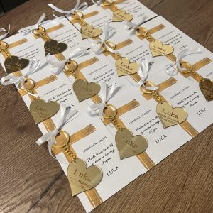 Plexi srce privjesak