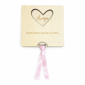 Izvlačna pitalica srce