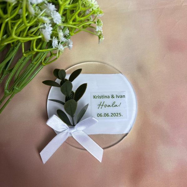 Prozirni plexi magnet