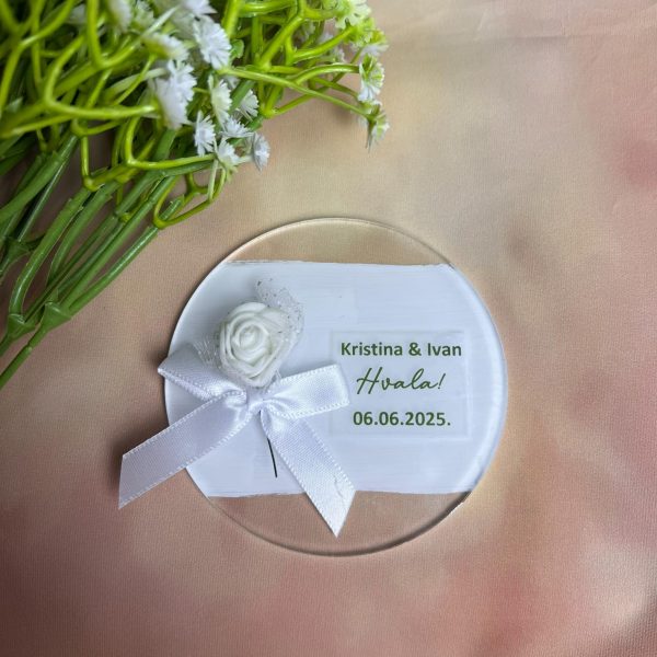 Prozirni plexi magnet